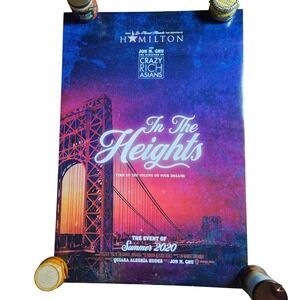 In The Heights 2021 Original Advance Movie Poster 27x40 Anthony Ramos D/S
